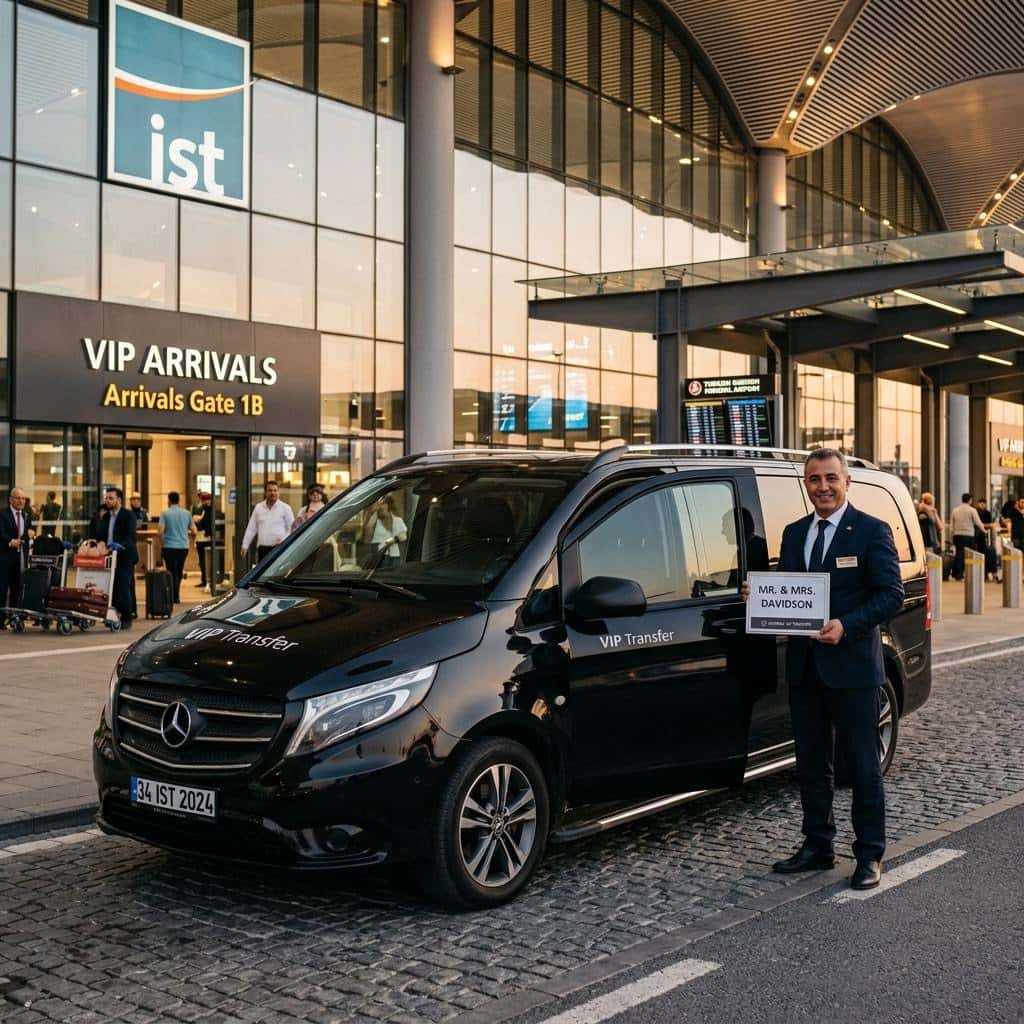Trasferimento VIP privato: Aeroporto di Istanbul → Taksim / Beşiktaş / Sultanahmet