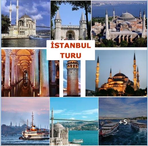 stanbul, Boaz, amlca, Sultanahmet, Taksim, Beyolu Turlar