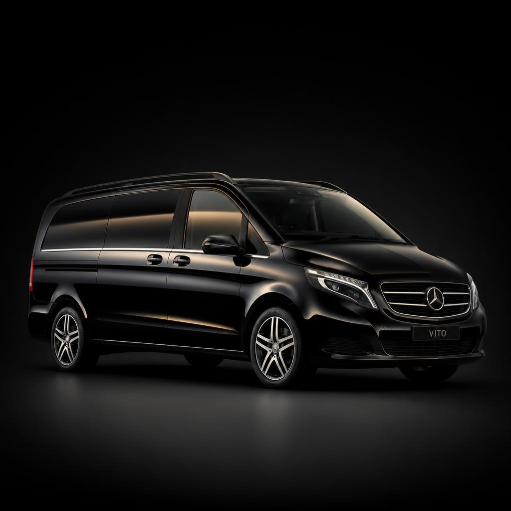 Minivan VIP Mercedes Vito para 6 personas